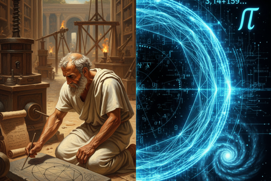 Matematiğin Sınırlarını Zorlamak Arşimet'in Pi Tahmini ve İntegral Hesabın Şafağı